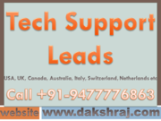 Fresh Leads Provider For Tech Support Process