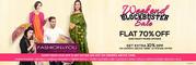 Weekend Blockbuster Sale Flat 70% Off on Fashion And Many More Offers