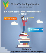 6th & 20th mach 2016 Attend Free Session on ASP.NET