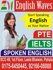 ENGLISH WAVES train you for IELTS and Spoken English