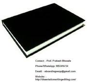 Professional Black book printing services in Coimbatore for MBA projec