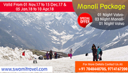 Cheapest Offer for Manali Holiday Tour Package by Swami Travel