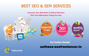 Top SEO Expert Freelancer in Chennai: +91 9842021911