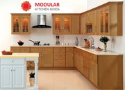 L Shape Modular Kitchen Manufacturers in Noida