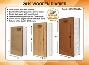 WOODEN 2019 DIARIES