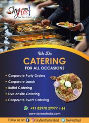 Corporate Party Orders in Gachibowli | Corporate lunch Services in Gac
