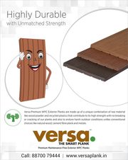 Versa WPC Plank - More Durable & Longer Lasting Than Wood Itself