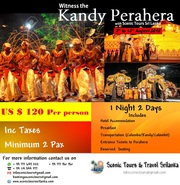 Kandy Perahera 2019 with Scenic Tours Sri Lanka