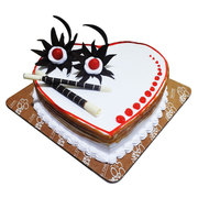 Yummy Heart Shape Cake