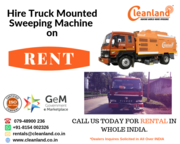 Sweeping Machine with Operator