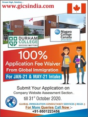Applications are open for Jan & May 2021 intake in Canada