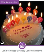 Happy Birthday Cake with Name Generator | Name Birthday Cakes
