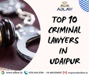 Top 10 Criminal Lawyers in Udaipur