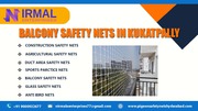 Balcony Safety Nets in Kukatpally