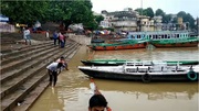 The famous Ghat of Banaras,  without which the journey is incomplete