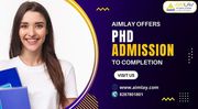 PhD Admission Services in India