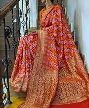 Buy Handloom Maheshwari Cotton Silk Sarees online shopping With Price