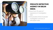 Looking for Extramarital Affairs Investigations in Delhi