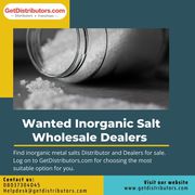 Wanted Inorganic Salt Wholesale Dealers