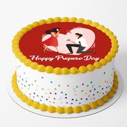 Propose Day Cake Midnight Delivery in Noida online From Superbcake