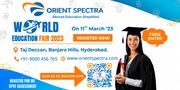 WORLD EDUCATION FAIR 2023 - Taj Deccan,  Hyderabad