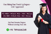 One Sitting Fast Track UG Degree - UGC Approved