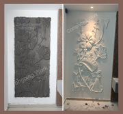 Interior Flower Wall Mural Design From Miyapur