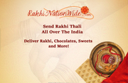 Celebrate Rakhi with Traditional Rakhi Thali: Online Delivery to India