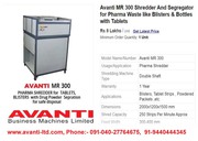 Professional Pharma Waste Shredder Manufacturers in India