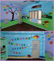 Kids School Amazing Art Design From Kompally