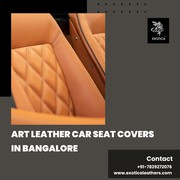 Art leather car seat covers in Bangalore