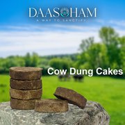 cow dung deepam