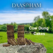 use of cow dung cake