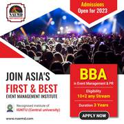 Best BBA in Event Management Institute in India