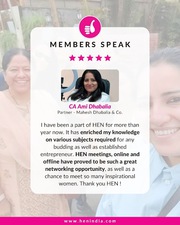 HEN India - Her Entrepreneurial Network | HEN Women Entrepreneur