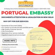 PORTUGAL  EMBASSY - Documents Attestation & Legalization in New Delhi