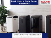 Contact Avanti To Buy Best Shredders in Chennai