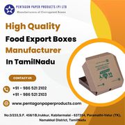 Food Export Boxes Manufacturer in Kabilarmalai 