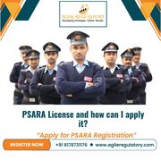 PSARA License and how can I apply it?