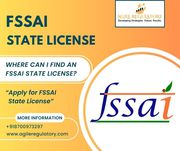 Where Can I Find an FSSAI State License?