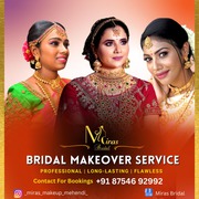 Exquisite Bridal Makeup in Coimbatore by Miras Bridal 