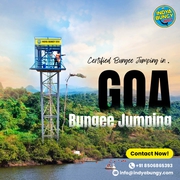 Bungee jumping In Goa,  Special new year offer,  Bungy Jumping Goa