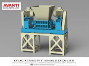 Top Paper Shredding Machine in Kolkata - Avanti LTD