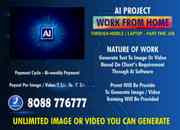 Income from Home through Text to Image | AI softwar