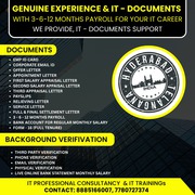 Genuine IT Experience Certificate Consultants in Hyderabad