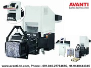 Waste Shredders From Avanti-ltd Shredding Machine in Hyderabad Inda