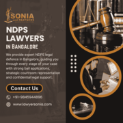 NDPS Lawyers in Bangalore