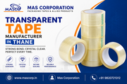 Transparent Tape Manufacturer in Thane | Mas Corporation