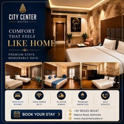 Hotel in Bathinda Near Bus Stand | City Center Suites